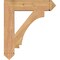 Ekena Millwork Imperial Arts & Crafts Smooth Bracket, Western Red Cedar, 5 1/2"W x 28"D x 32"H BKT06X28X32IMP03SWR - alternate 3